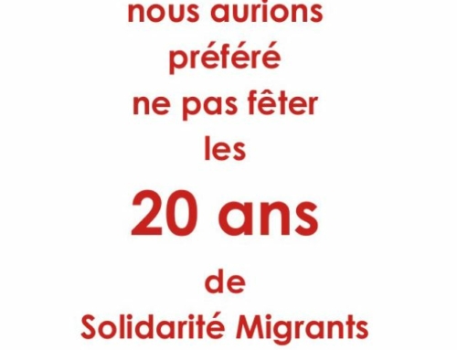 Les 20 ans de Solidarité migrants – RESF Oise : le programme !