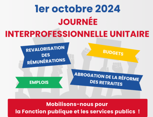 Pour les salaires, les services publics, l’abrogation de la loi retraites : grève nationale mardi 1er octobre !