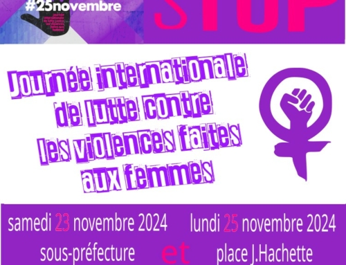 #25 novembre | Journée internationale de lutte contre les violences faites aux femmes