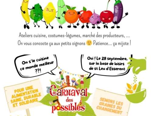 Dimanche 28 septembre 2025 : 8ème édition du « Carnaval des possibles »