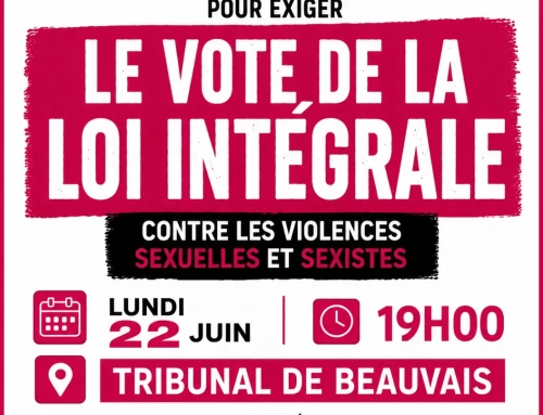 Contre les violences sexuelles, exiger une loi intégrale · lundi 22 juin à Beauvais